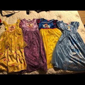 Disney princess dresses